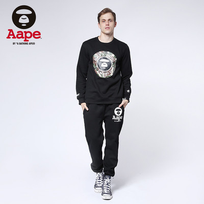 AAPE迷彩加絨衛衣 秋冬潮流風向標，解鎖情侶穿搭新范式